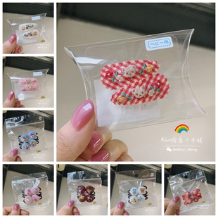 【现货】日本正品familiar女童宝宝发绳发圈发夹发饰头饰 日本制
