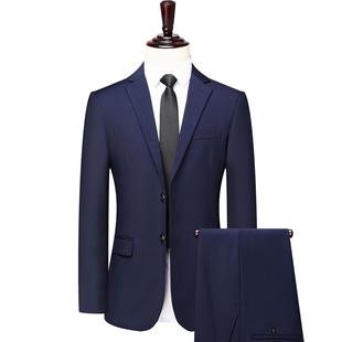 西装 品牌高端男士 881商务休闲白领职业正装 新款 羊西毛服套春秋装