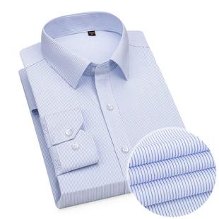 士商务休闲免烫中年职业季 品牌男2196 棉春秋新款 衬男衫 960士长袖