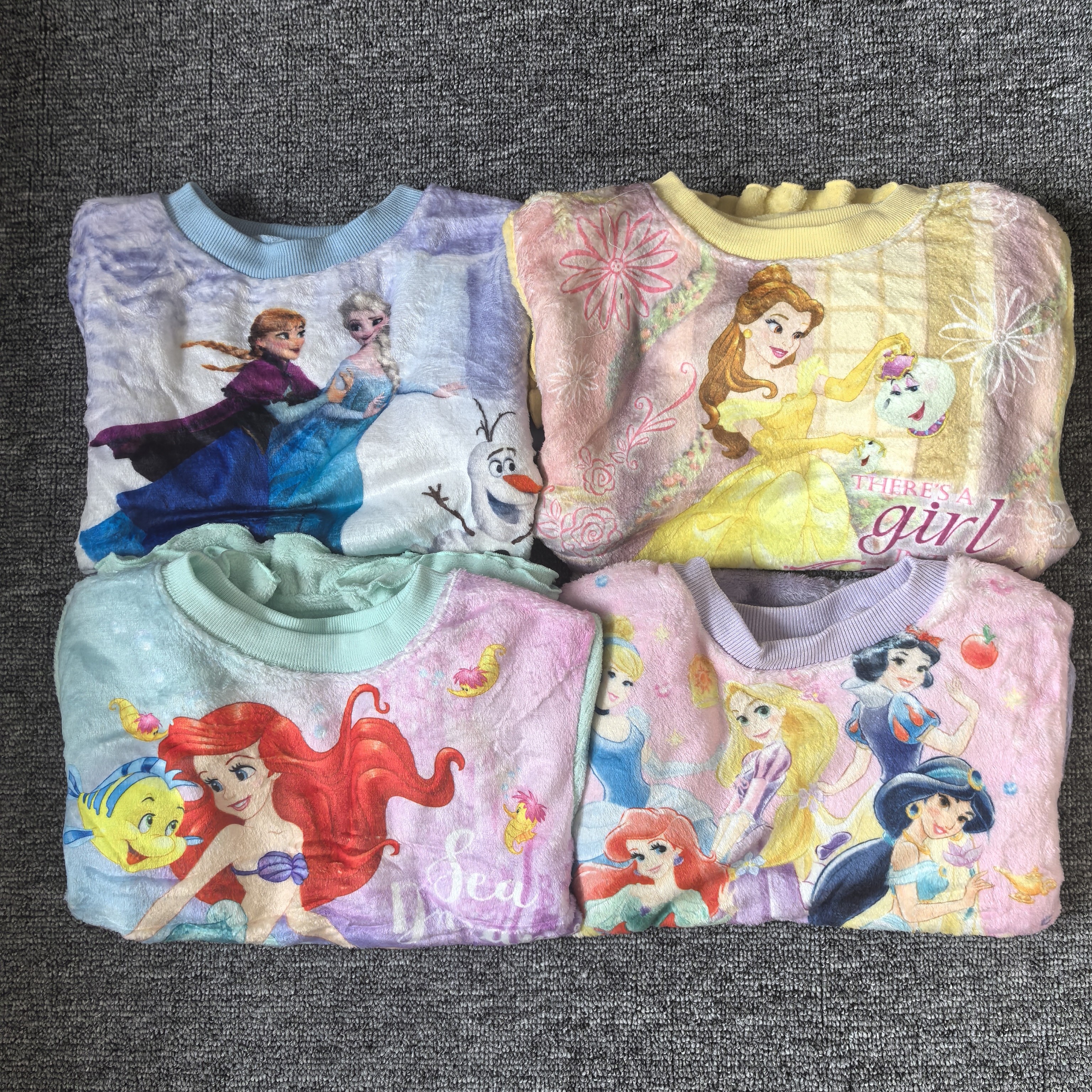 外贸原单美人鱼公主女童家居服套装秋冬保暖加绒长袖长裤睡衣套装,童装/婴儿装/亲子装,家居服套装,淘宝优惠券,粉丝福利购,淘宝优惠卷