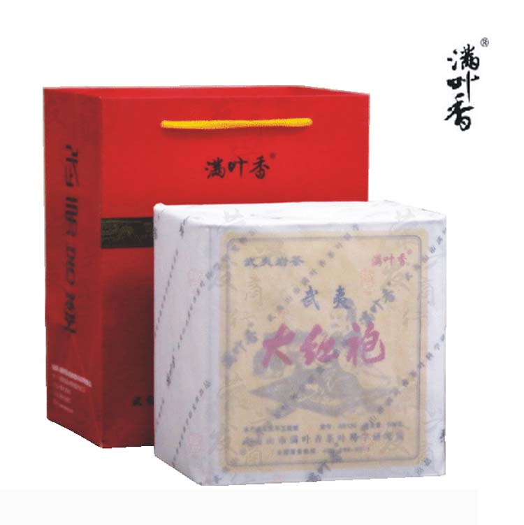 满叶香AB120大红袍 武夷岩茶 经典畅销 口粮茶的精品 500克 散庄