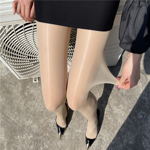 水光袜马油丝袜薄款光腿神器油亮