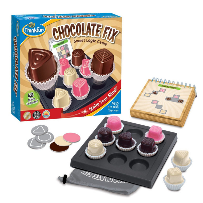 美国Thinkfun巧克力迷阵游戏棋亲子互动智力益智好玩的桌游玩具