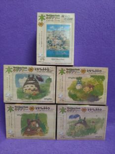 特价现货ensky日本木质拼图208片宫崎骏 魔女宅急便 龙猫