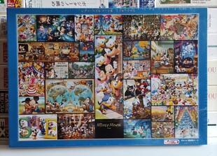 现货tenyo日本拼图2000片迷你拼图迪斯尼米奇米老鼠艺术收藏