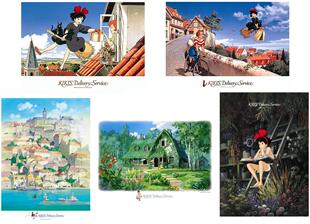 现货 ensky日本拼图500片宫崎骏作品魔女宅急便系列