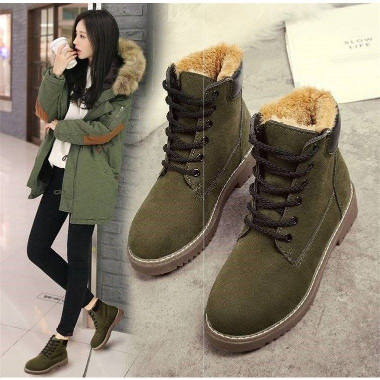 防水帅气中老年人磨砂短靴女加绒低筒靴冬季冬天冬靴高筒雪地靴子|ruв категории Женская обувь, сапоги - от Buy2taobao.com для оказания профессиональной услуги покупки агента Taobao