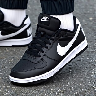 Nike耐克官方正品板鞋男鞋冬季新款轻便缓震运动鞋皮面低帮休闲鞋