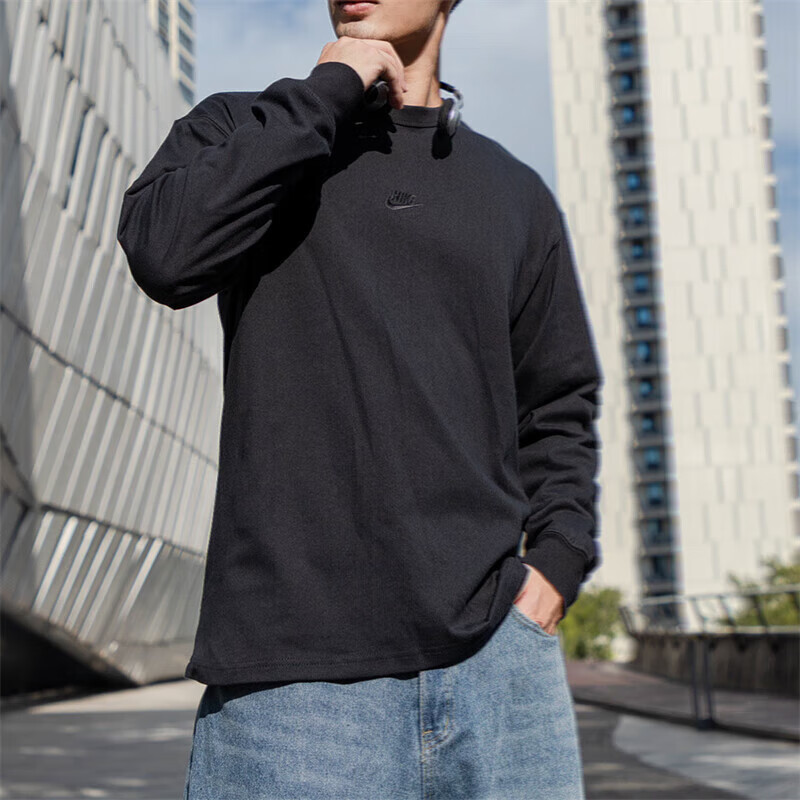 耐克正品薄款卫衣运动长袖T恤男