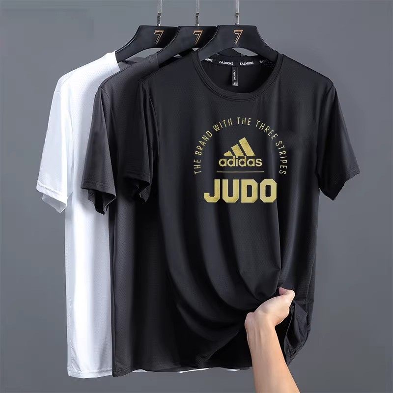 阿迪达斯短袖男士夏季新款速干T恤休闲健身服男跑步训练半袖上衣