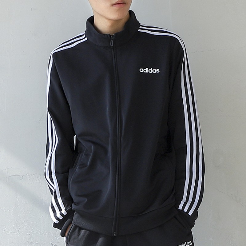 阿迪达斯运动套装男2025秋季新款运动服立领外套直筒训练休闲长裤