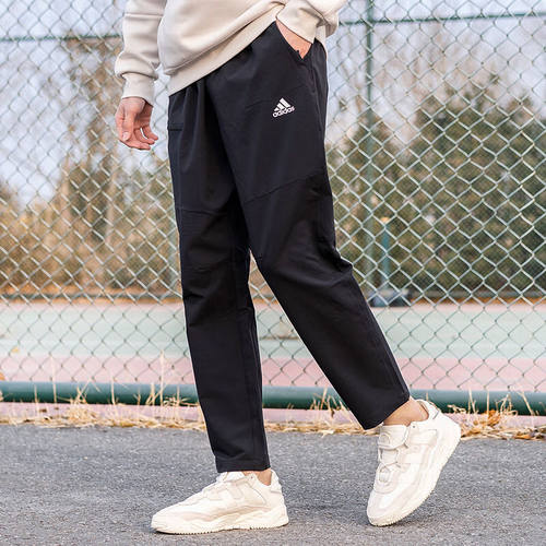 阿迪达斯男运动休闲直筒长裤