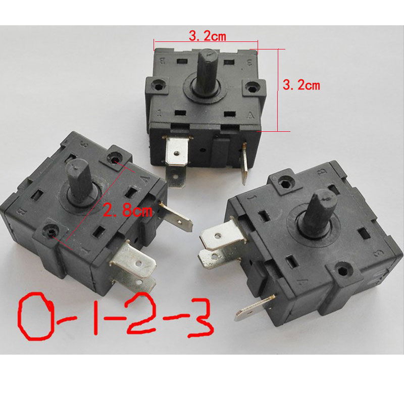 挂烫机 档位调节开关 三档位 档位旋钮开关配件