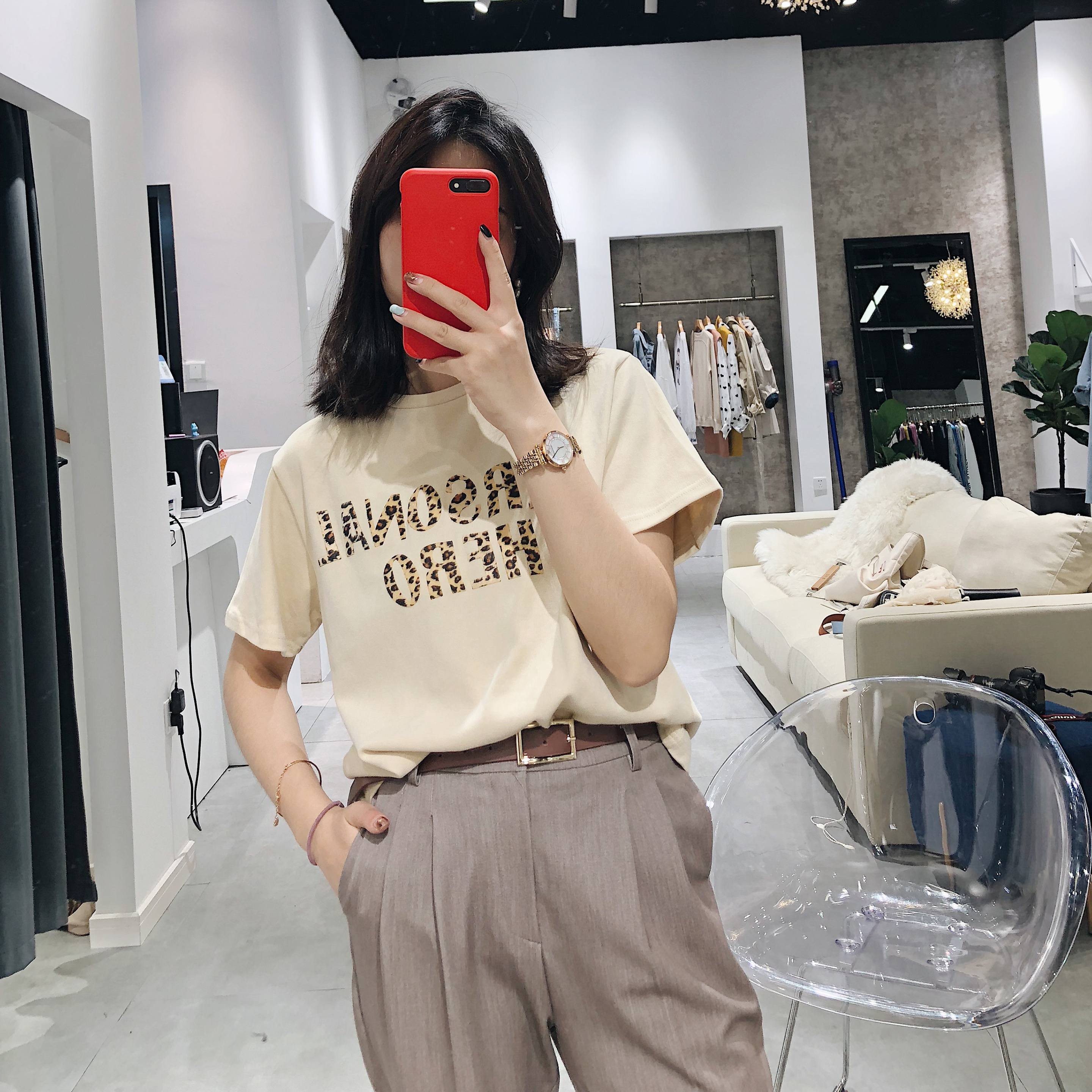 º«¹úulzzangпîÇï×°±ªÎÆ×Öĸ¶ÌÐäTÐôʱÉаٴî¿íËÉÅ®×°³±8577