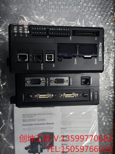 （创坤设备）全新原装基恩士 XG-8500 视觉控制器实物图片，带卡