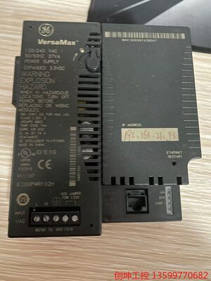 （创坤设备）GE模块IC200CPUE05处理器，实物图，功能包好，需要