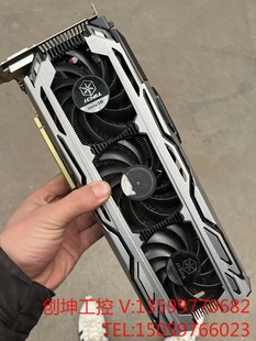 单片议 海力士颗粒 6g三风扇显卡 片4映众冰龙gtx1060