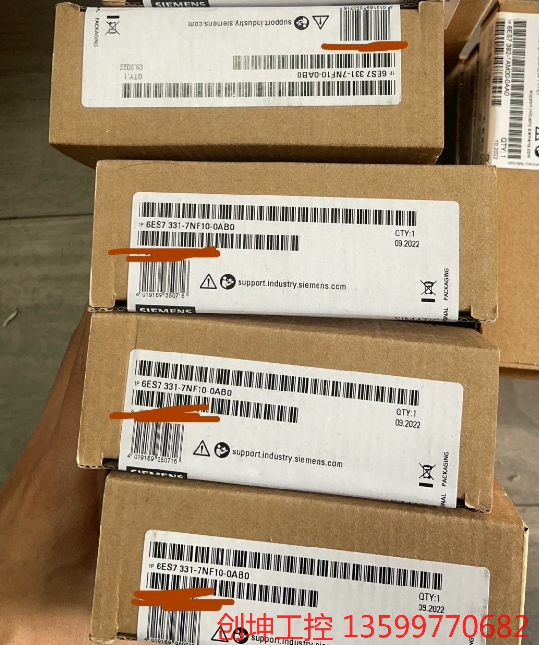 （创坤设备）西门子6ES7331-7NF10-0AB0全新原装正品工程遗电