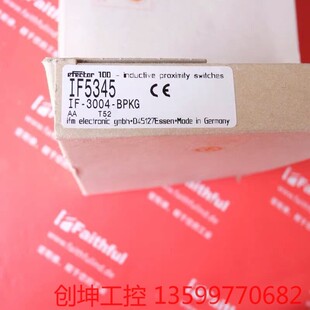 （创坤设备）IFM IF5345 易福门全新电感式传感器 IF-3004电