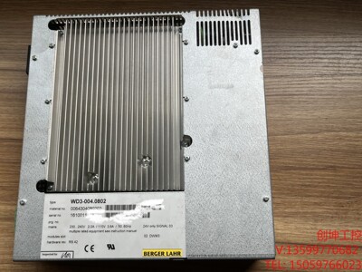 （创坤设备）百格拉bergerlahr 驱动器 WDM3-004.080
