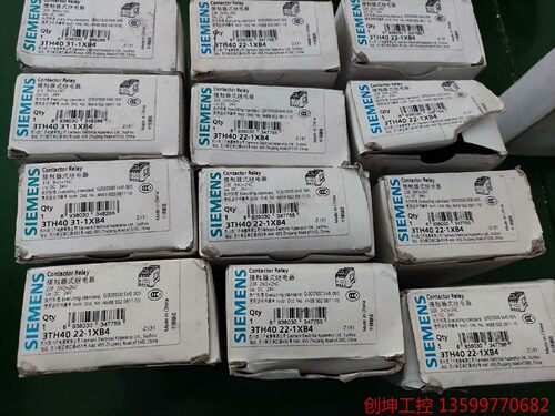 （创坤设备）西门子接触器式继电器3TH40  22-1XB4全新带包装2产