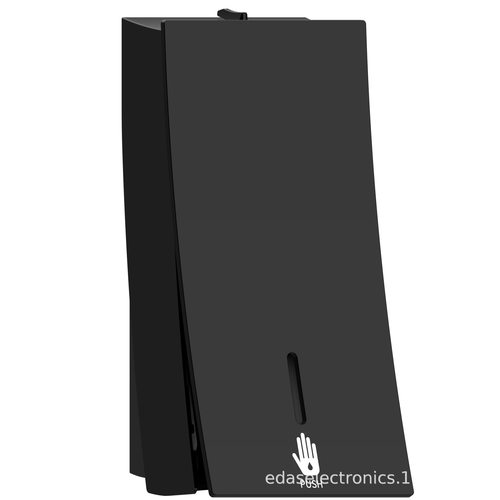 黑色按压皂液器卫生间壁挂手动给液盒厨房洗手液机瓶子免打孔