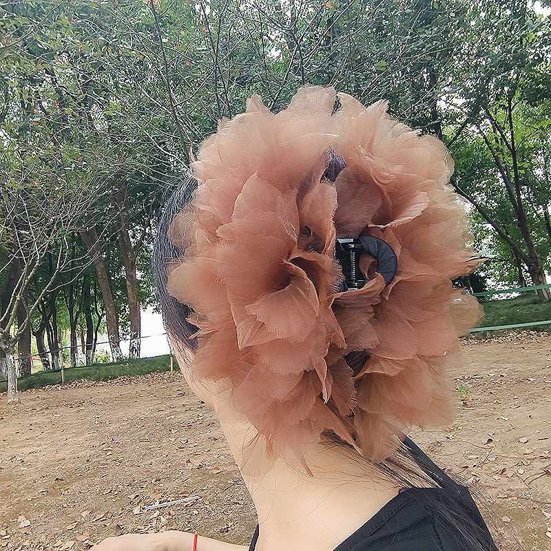 2026新款小众高级感花朵抓夹