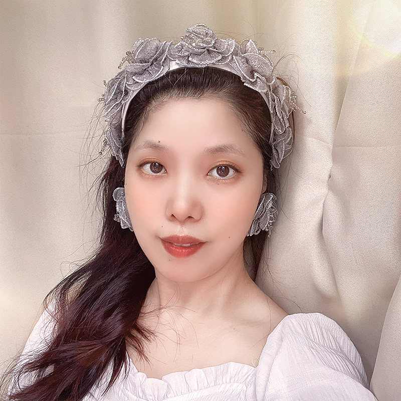 2026新款小众高级感蕾丝发箍