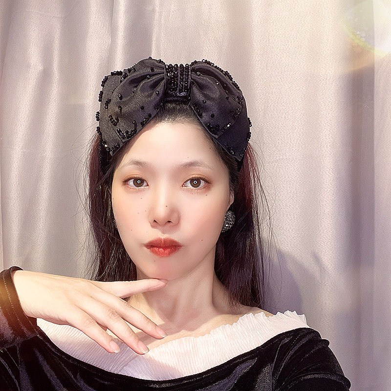 2026新款小众高级感蝴蝶结发箍