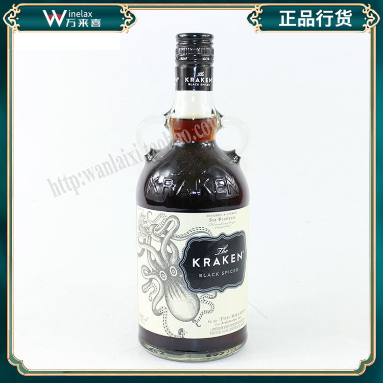 北海巨妖挪威海怪海妖章鱼黑朗姆酒 KRAKEN BLACK SPICED正品行货-封面