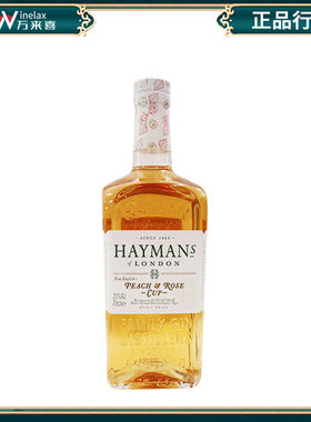 海曼蜜桃玫瑰味金力娇酒 配制酒 HAYMANS PEACH ROSE