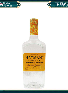 海曼热情柠香金酒 HAYMANS 英国原装进口洋酒 杜松子酒琴酒鸡尾酒