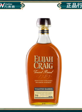 洋酒爱利加烘桶波本威士忌 ELIJAH CRAIG TOASTED BARREL美国进口