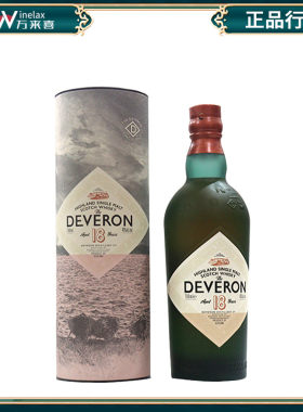 德弗伦 Deveron18年高地 单一麦芽苏格兰威士忌英国原装进口700ml