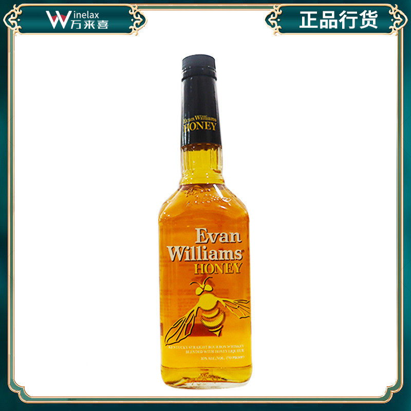 Evan Williams whiskey爱威廉斯蜂蜜味波本威士忌配制酒