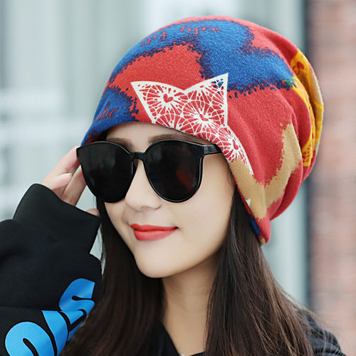 买1送1护脸加绒加厚套头帽围脖