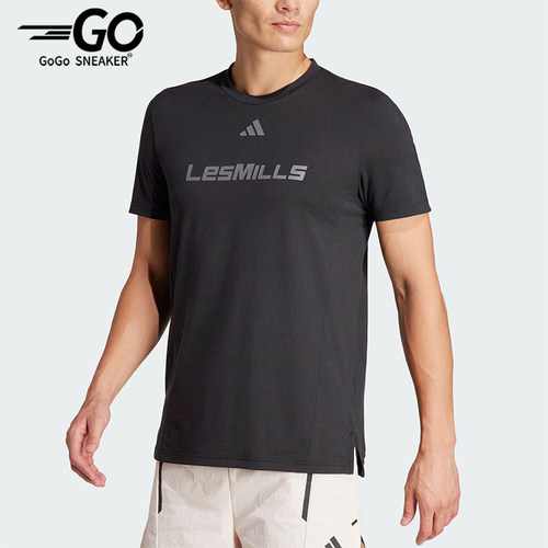 Adidas/阿迪达斯正品夏季男士宽松透气健身训练运动T恤IX7977