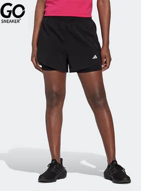 Adidas/阿迪达斯正品夏季女子梭织运动健身短裤HN1044