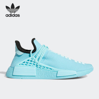 Adidas/阿迪达斯正品PW HU NMD 三叶草男女运动休闲鞋 GY0094