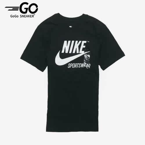 Nike/耐克正品夏季男子针织印花运动短袖BV0627-010