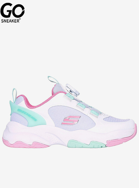 Skechers/斯凯奇正品新款大童轻盈透气舒适缓震钮扣运动鞋