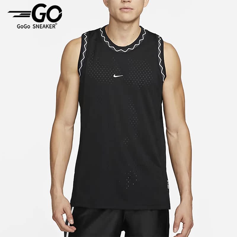 Nike/耐克正品PREMIUM男子款夏季篮球运动休闲无袖背心DV9544-010