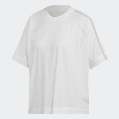 Adidas/阿迪达斯正品W Zne Tee 女运动型格套头圆领短袖T恤EJ8740