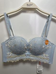 GOSO香蜜闺秀内衣75B无钢圈半杯中厚聚拢柔软舒适