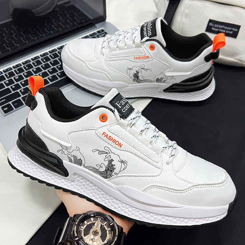 新款男士休闲鞋45大码阿甘鞋46皮面运动鞋47加大加肥男鞋48特大号,流行男鞋,时尚休闲鞋,淘宝优惠券,粉丝福利购,淘宝优惠卷