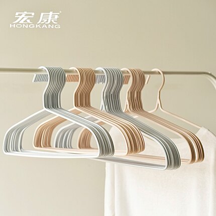 35cm小衣架防鼓包衣撑衣服挂租房用衣架无痕防肩角晒衣中大童衣架