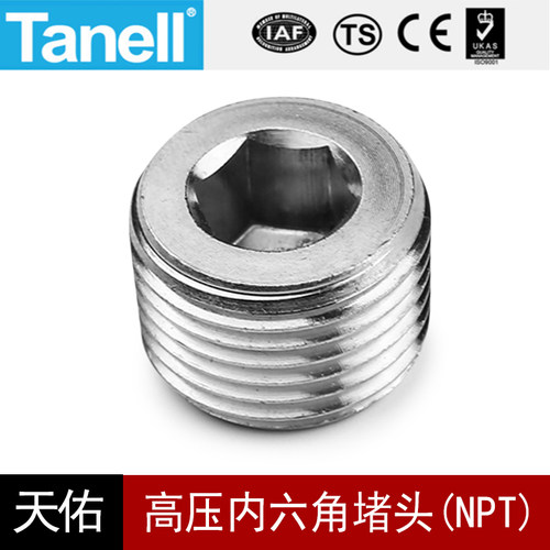 内六角堵头NPTtanell高压