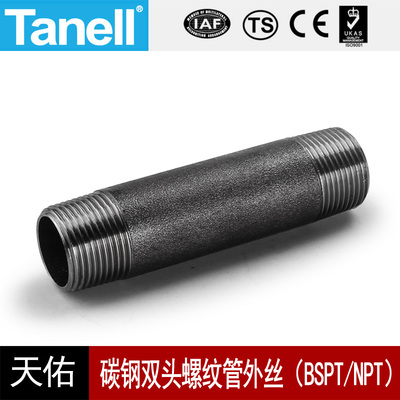 碳钢双头管外丝Tanell100长