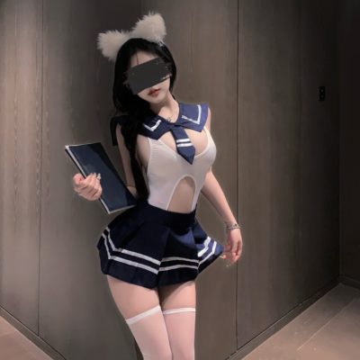 性感学院风JK制服辣妹纯欲水手服套装约会角色扮演qqny大尺度内衣
