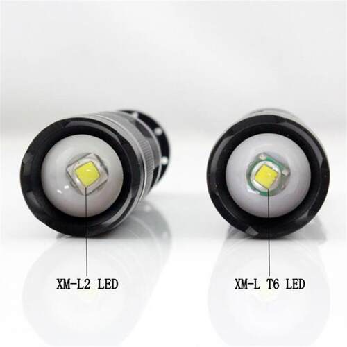 爆款XMLT6L2LED变焦强光手电筒家用远射充电式手电筒迷你钓鱼骑行